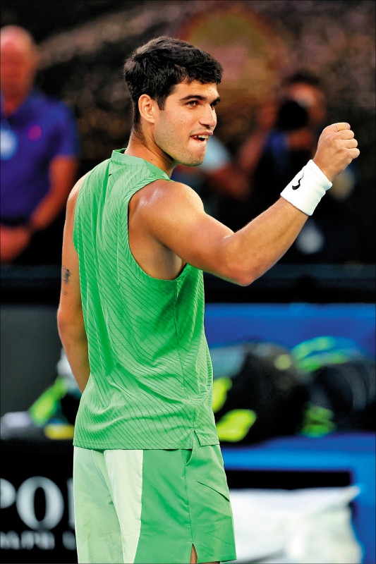 艾卡拉茲問鼎生涯全滿貫。（資料照）