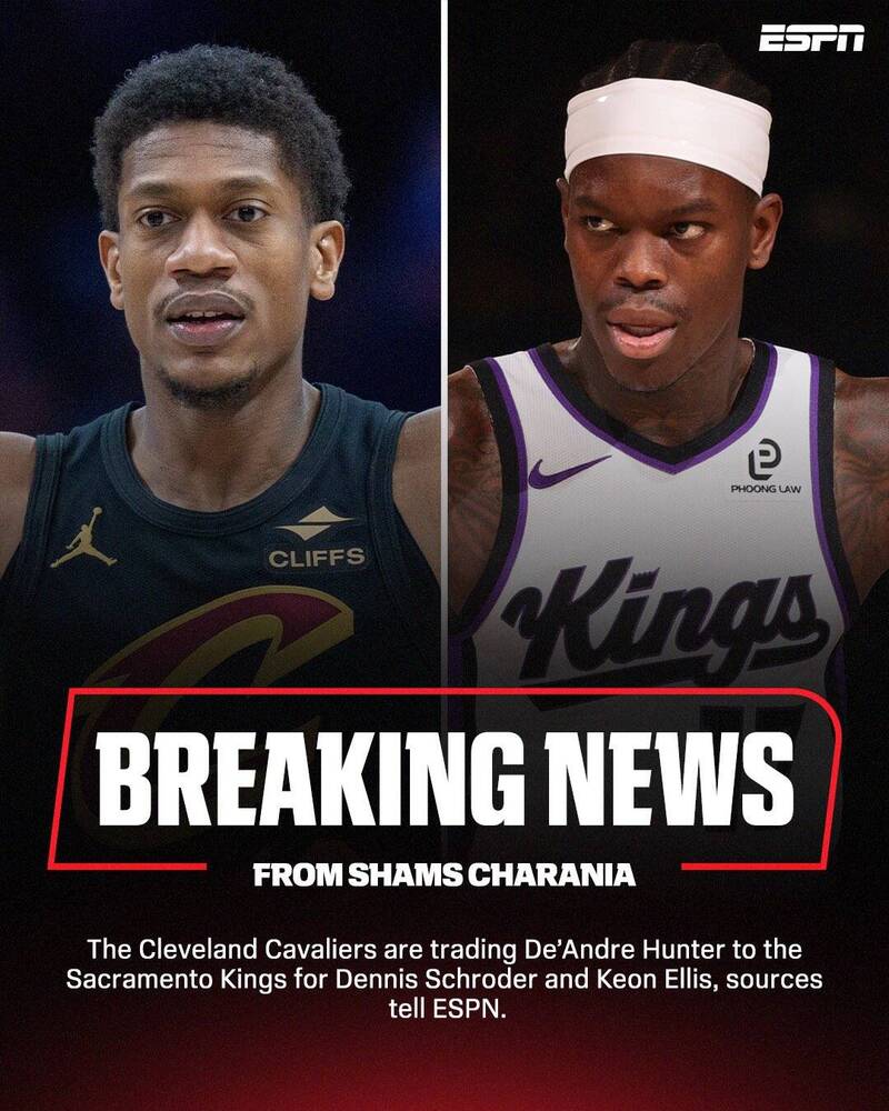 騎士與國王做交易，送出杭特換來施洛德等人。（取自ESPN X）