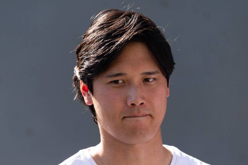 大谷翔平。（美聯社）