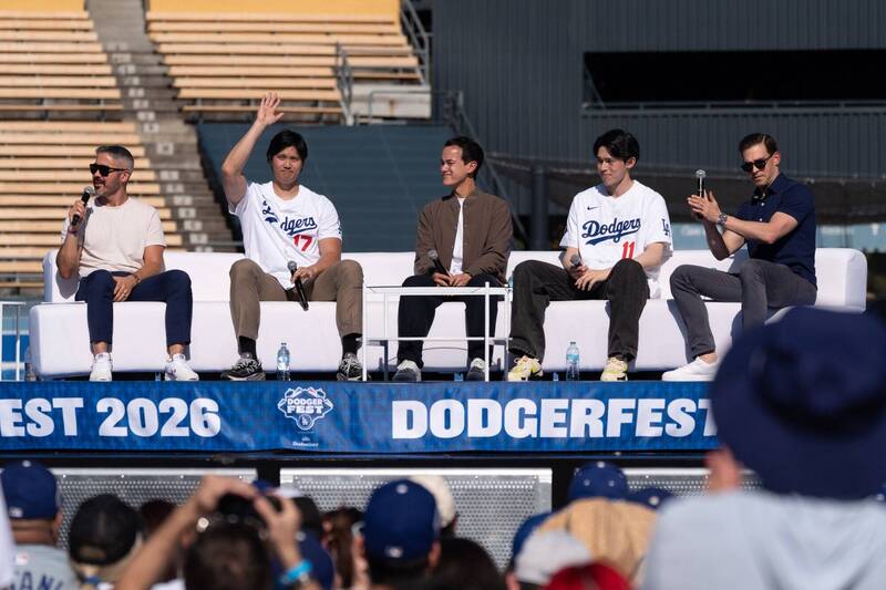 大谷翔平、佐佐木朗希。（美聯社）