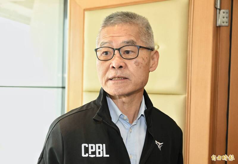 中華職棒聯盟祕書長楊清瓏。（記者林正堃攝）