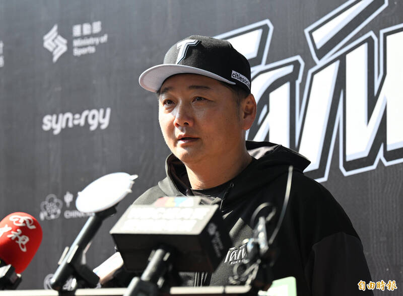 台灣隊曾豪駒總教練。（資料照，記者李惠洲攝）