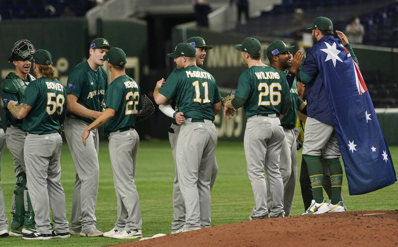 澳洲隊。（歐新社資料照）