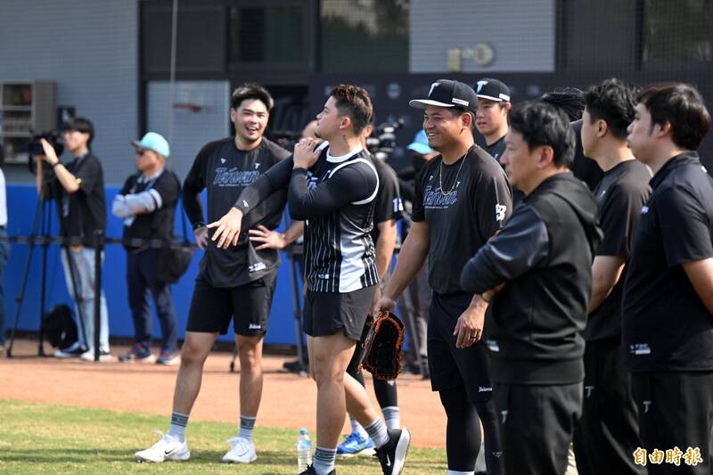 WBC經典賽台灣隊集訓。（資料照，記者李惠洲攝）