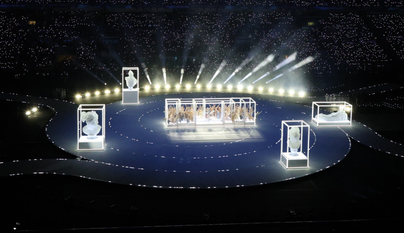 米蘭冬奧開幕典禮登場。（奧會提供）