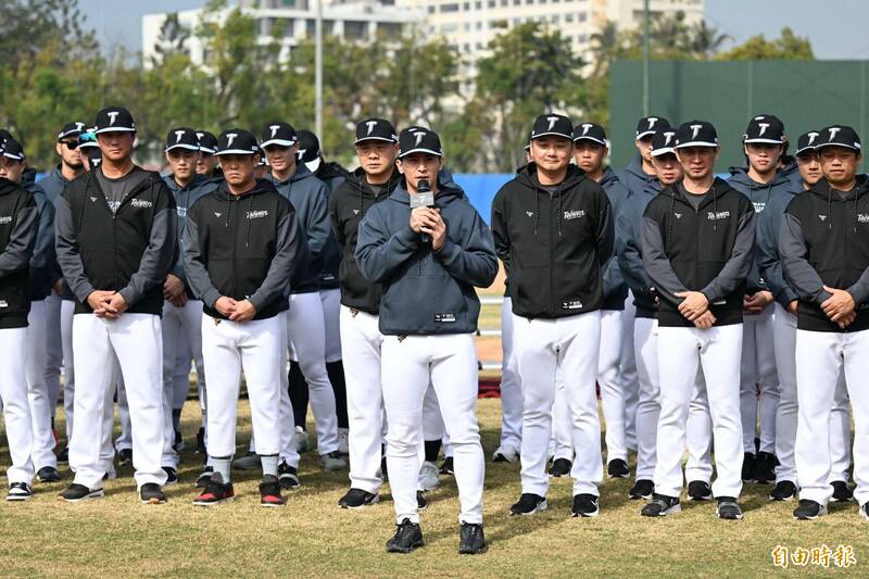 WBC經典賽台灣隊集訓。（資料照，記者李惠洲攝）