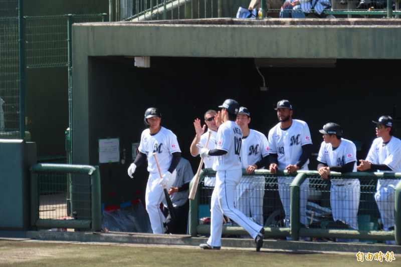 羅德隊先馳得點。（特派記者林宥辰攝）