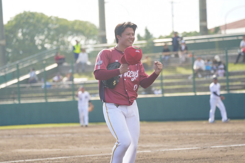 王奕翔。（樂天桃猿提供）