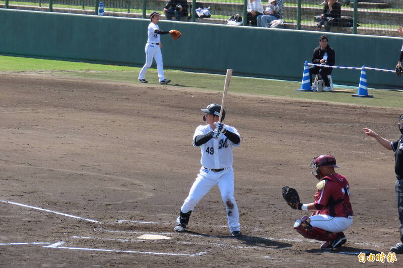 立松由宇。（特派記者林宥辰攝）