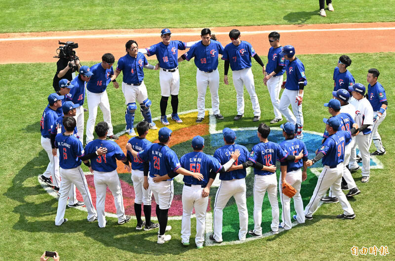 經典賽台灣隊。（資料照，記者林正堃攝）