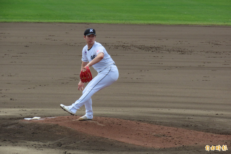 種市篤暉。（特派記者林宥辰攝）