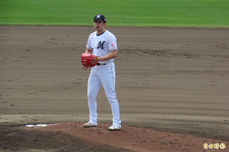 種市篤暉。（特派記者林宥辰攝）