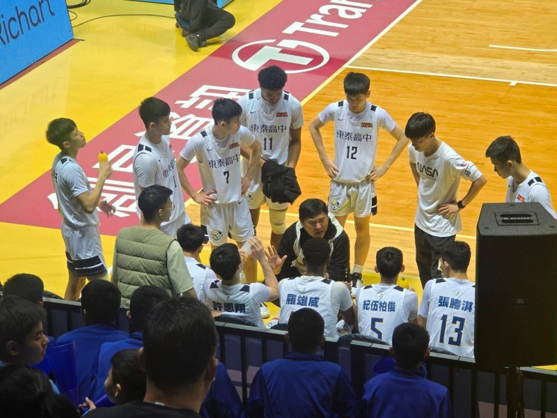 東泰高中以三分砲火轟下五連勝，成為本屆首支前進HBL四強隊伍。（擷取自新竹縣政府官網）