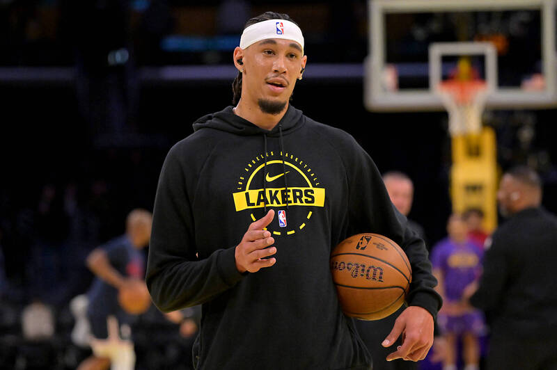 湖人中鋒海伊斯。（資料照，路透）