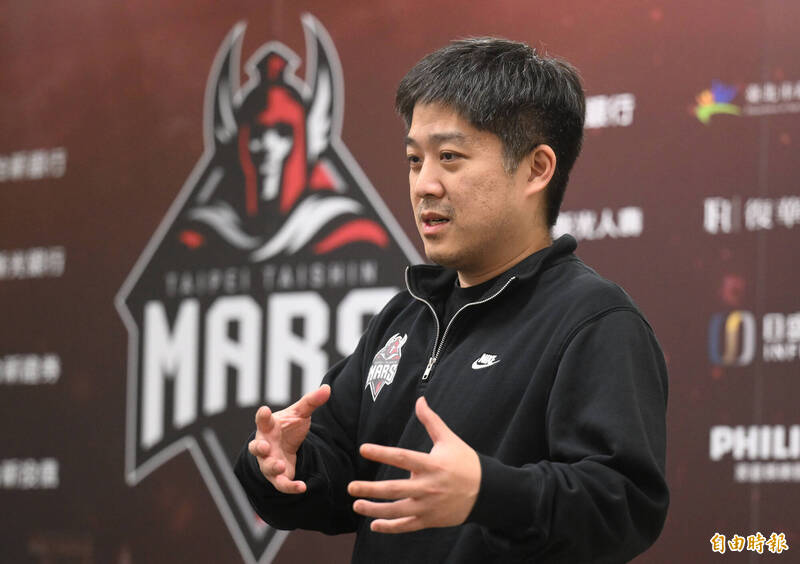 戰神總經理林祐廷。（記者林正堃攝）