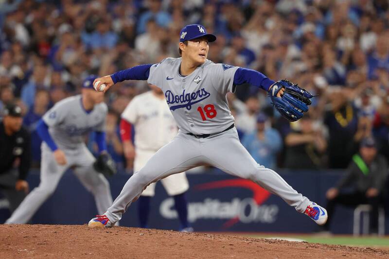 山本由伸。（資料照，法新社）