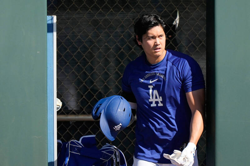 大谷翔平。（美聯社）