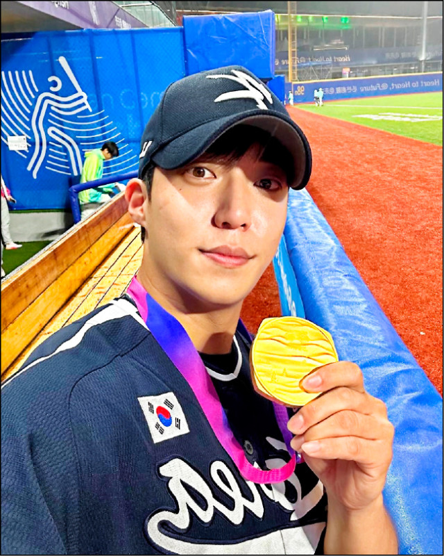 元兌仁是杭州亞運南韓國家隊奪金陣容。（取自IG）