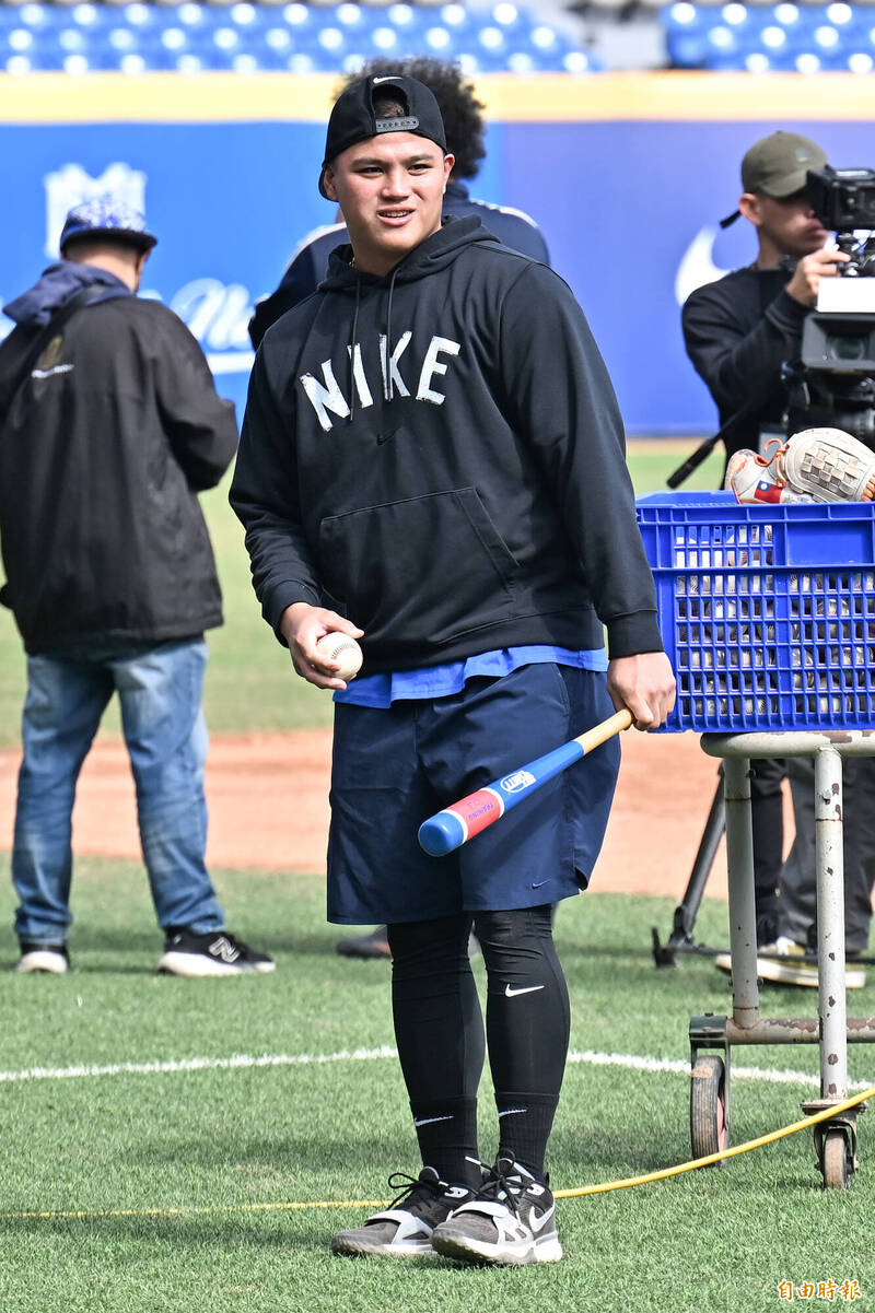 旅美好手李灝宇。（資料照，記者陳志曲攝）