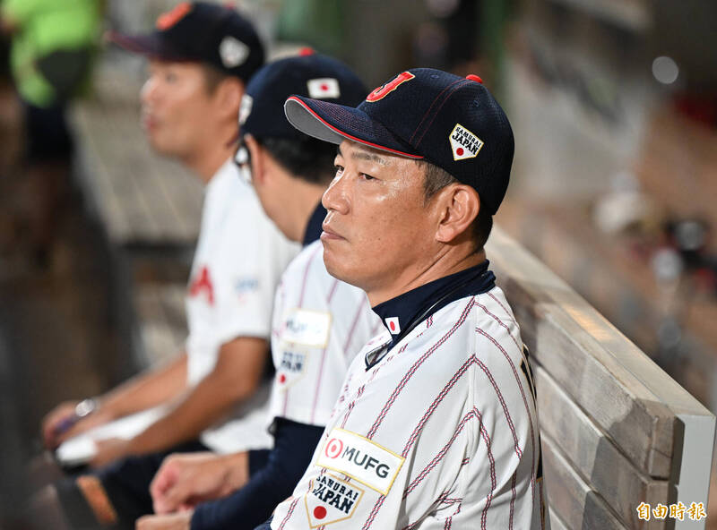 日本隊總教練井端弘和。（資料照，記者李惠洲攝）