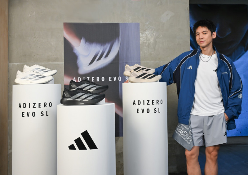 adidas 形象大使林柏宏分享跑步心境的轉變，鼓勵大家拋開配速，享受跑步的純粹。（adidas 提供）