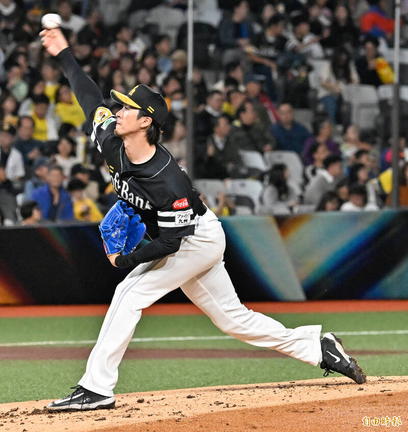 上澤直之。（記者陳志曲攝）