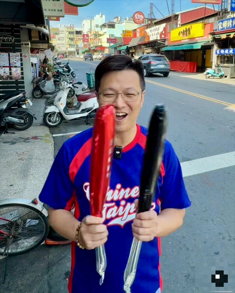 南投市長張嘉哲臉書號召球迷3月6日到三和三路看直播，為經典賽台日大戰的台灣隊加油。（圖擷自張嘉哲臉書）