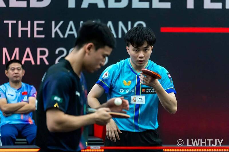 林昀儒生涯五度遭遇中國新秀向鵬還未嘗敗績。（讀者提供）