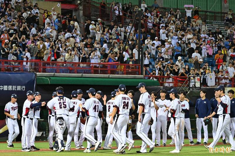 南韓隊。（資料照，記者陳逸寬攝）