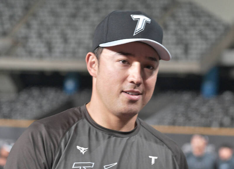 林安可。（記者王藝菘攝）