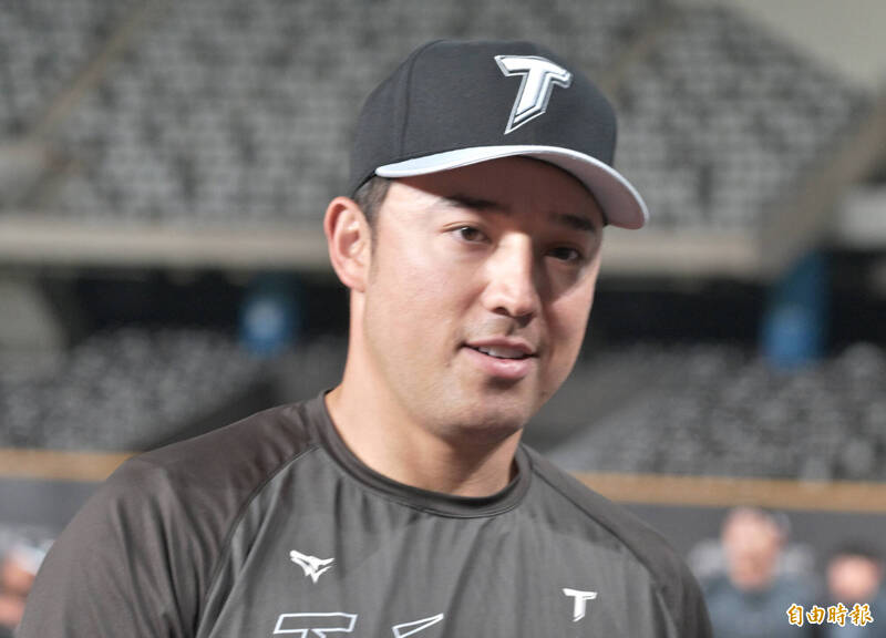 林安可。（記者王藝菘攝）