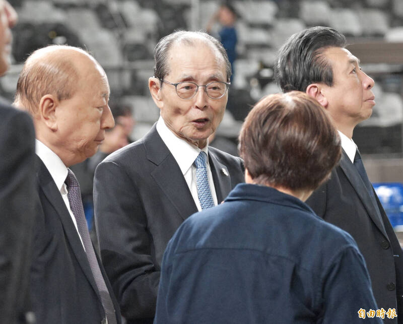 王貞治。（記者王藝菘攝）