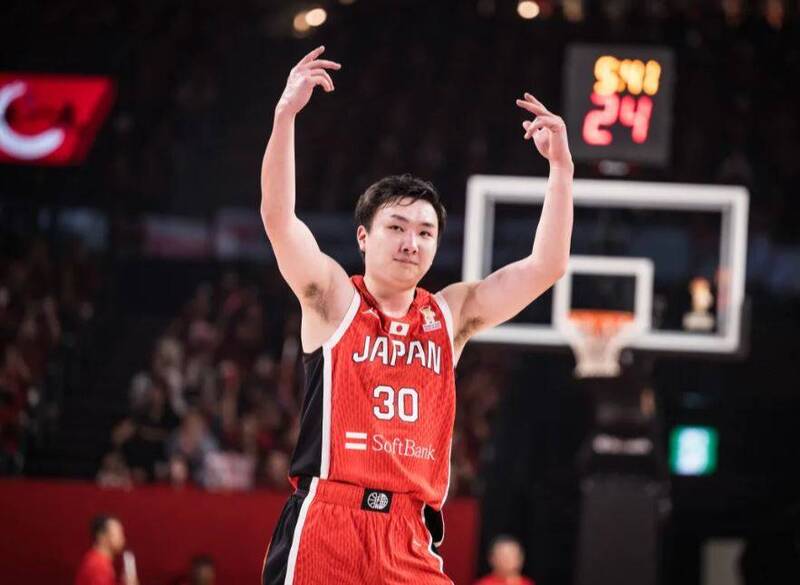 富永啓生。（取自FIBA官網）