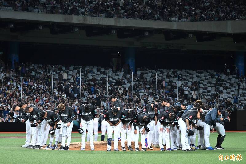 台灣隊。（記者陳逸寬攝）