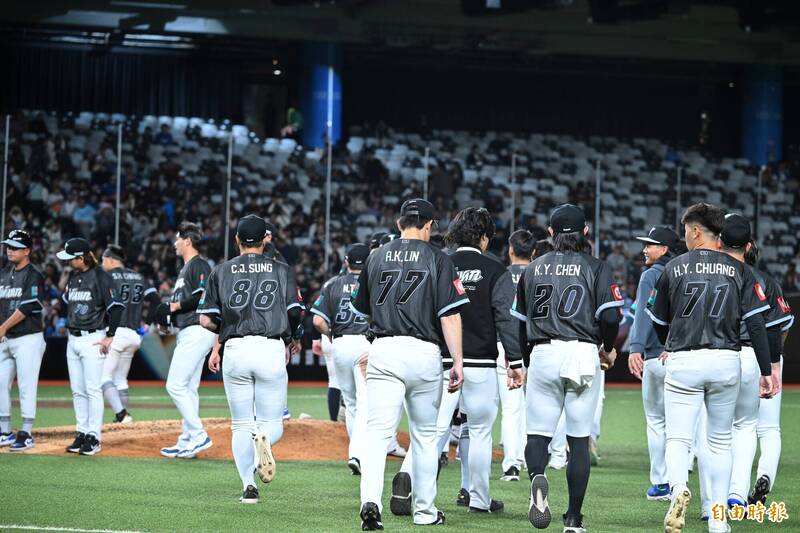 台灣隊。（記者陳逸寬攝）