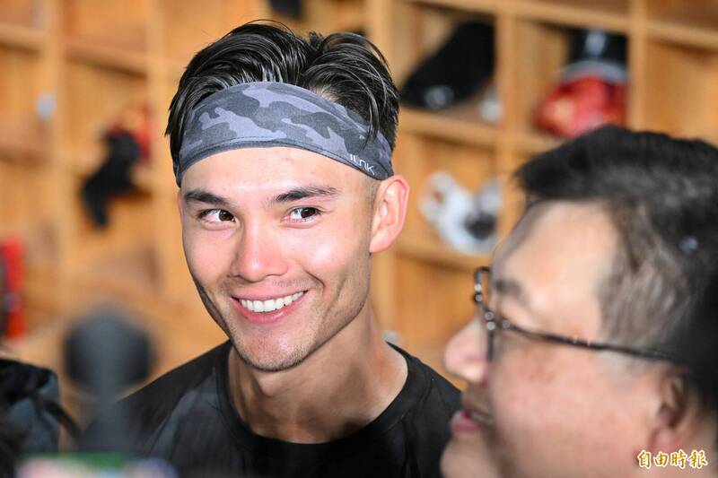 費爾柴德。（記者陳逸寬攝）