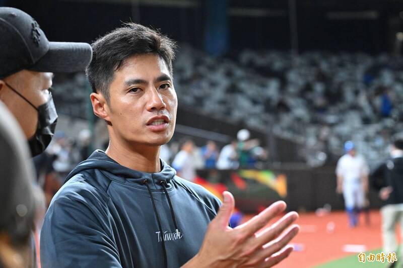 陳偉殷。（記者陳逸寬攝）