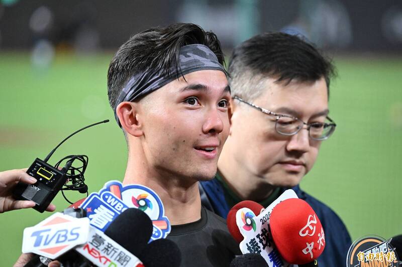 費爾柴德。（記者陳逸寬攝）