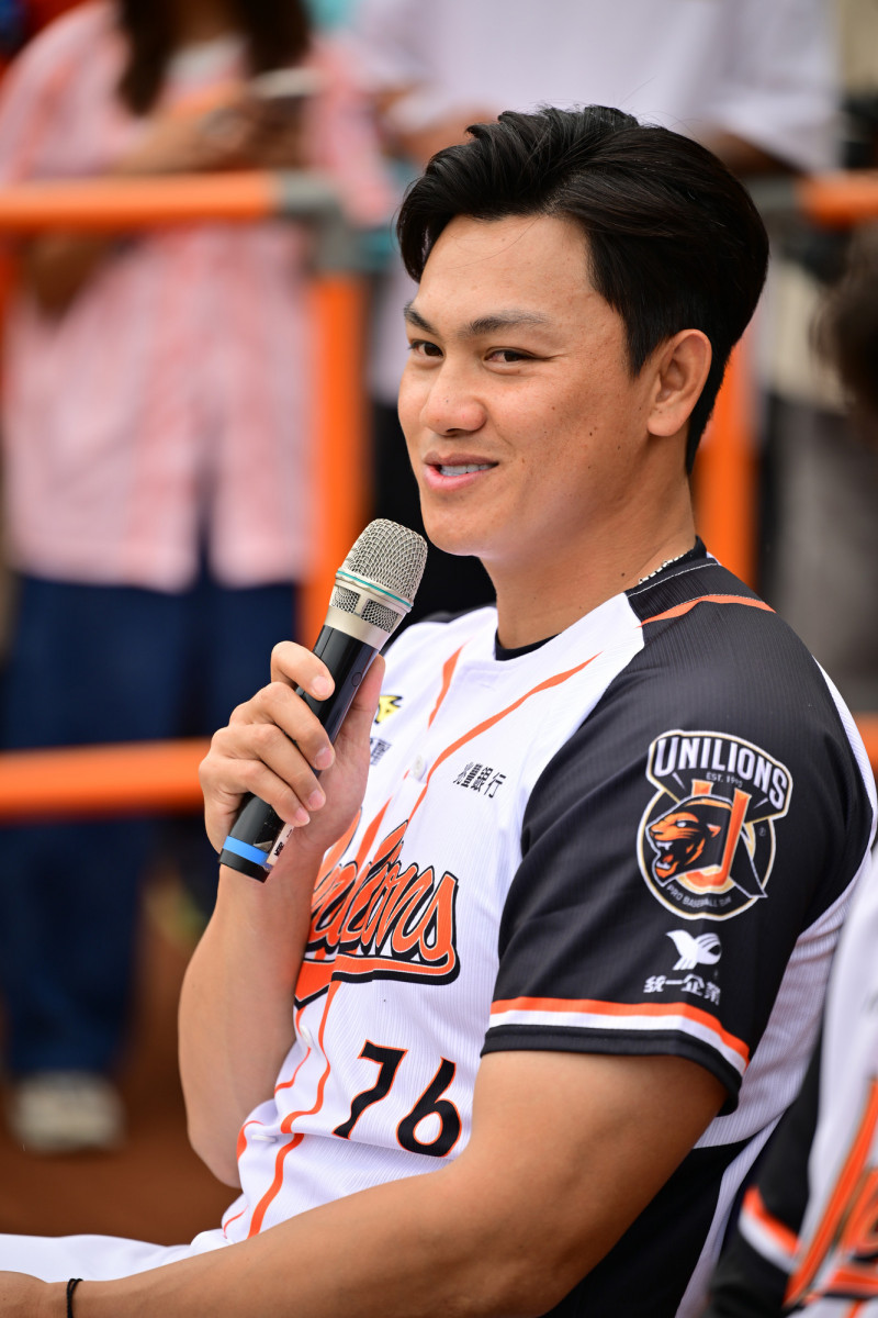 江少慶。（統一獅提供）