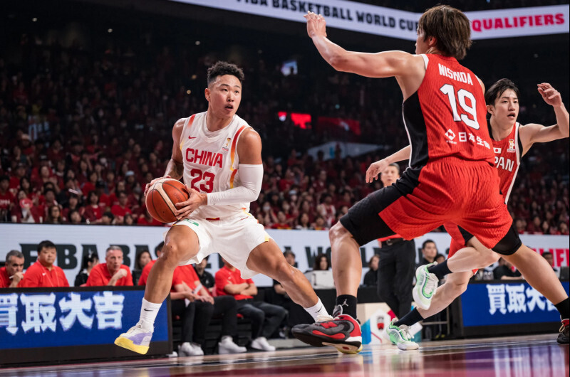中國男籃前役客場逆轉日本。（取自FIBA官網）