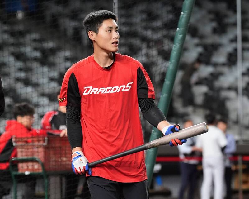 張政禹。（味全龍提供）