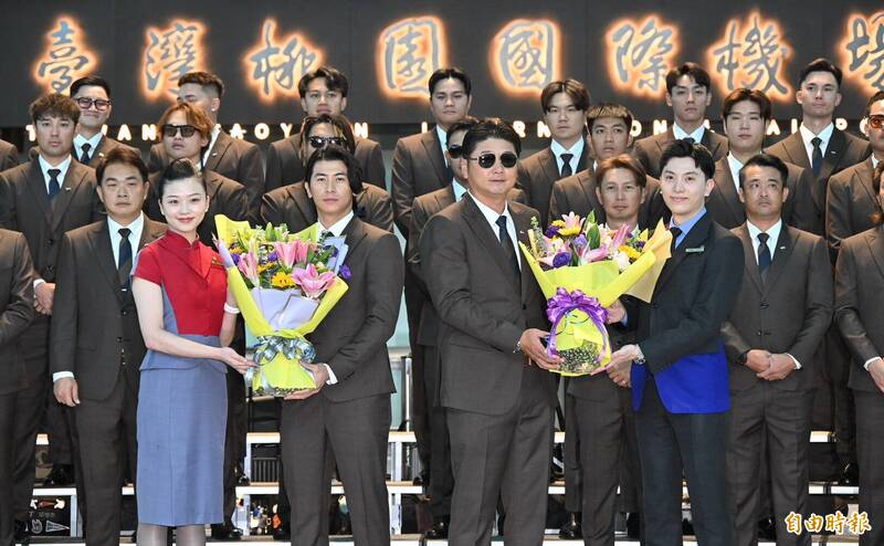 台灣隊啟程赴日本宮崎。（記者劉信德攝）