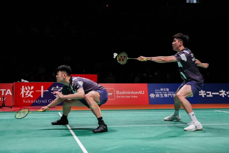 王齊麟、邱相榤。（資料照，Badminton photo提供）