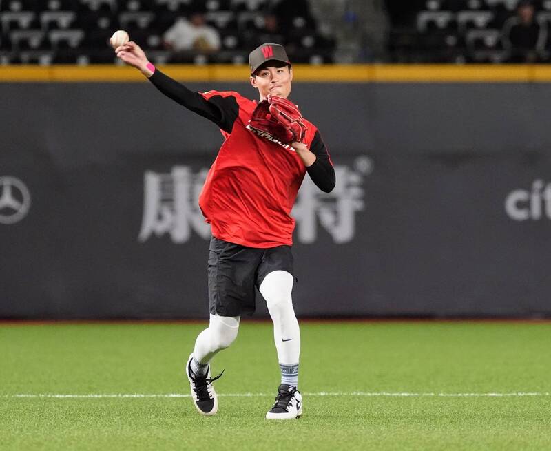 張政禹。（味全龍提供）