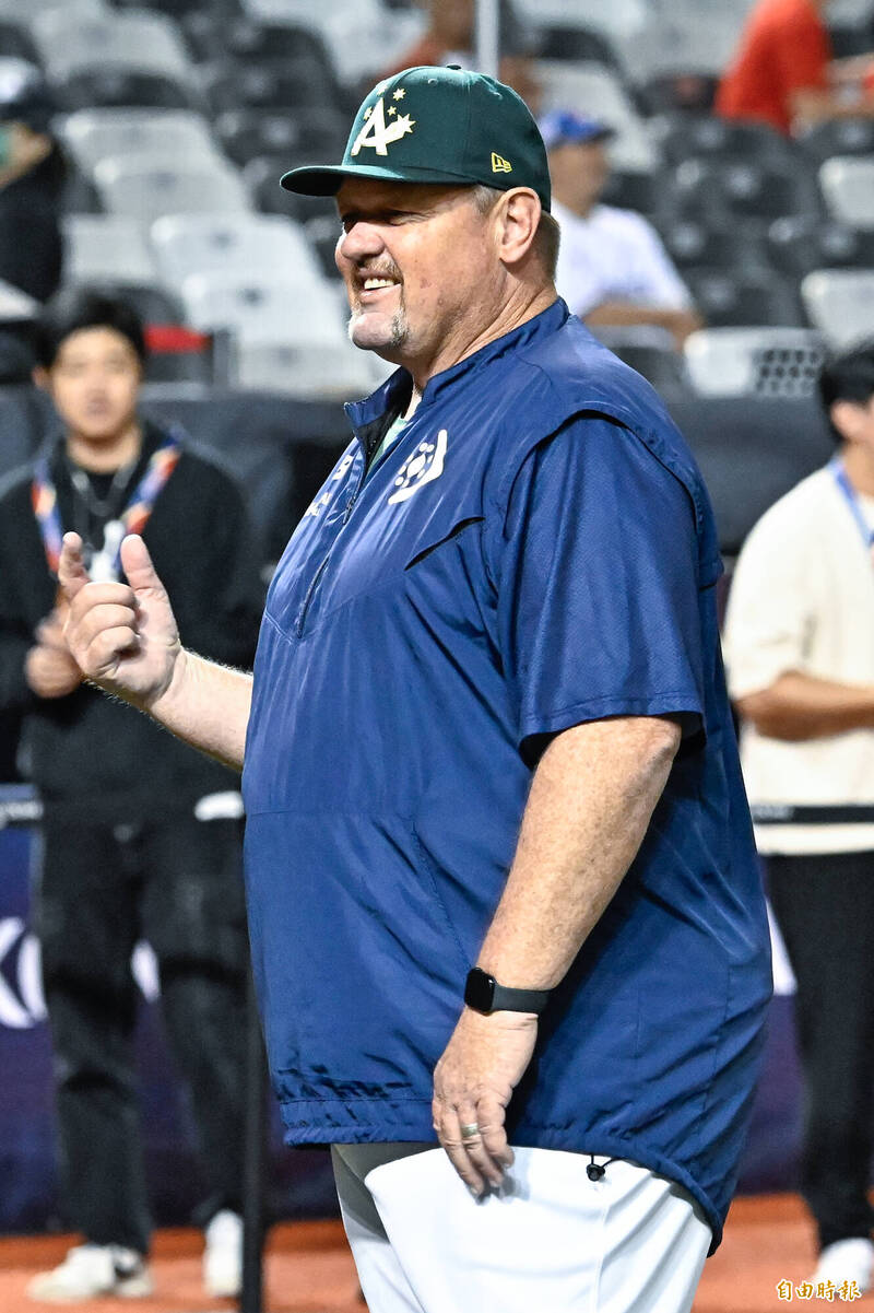 澳洲隊總教練尼爾森。（資料照，記者陳志曲攝）