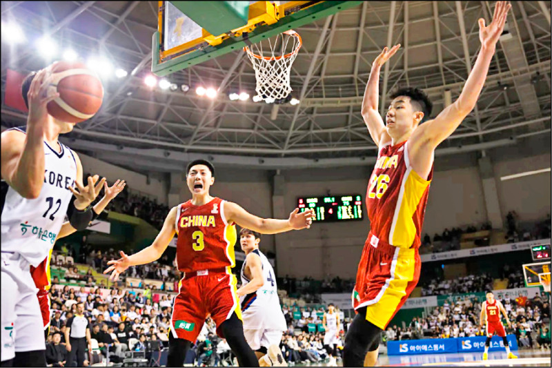 中國隊平均身高200公分。（資料照，取自FIBA官網）