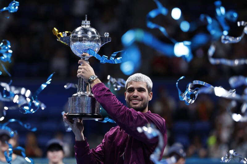 艾卡拉茲去年東京奪冠。（資料照，歐新社）