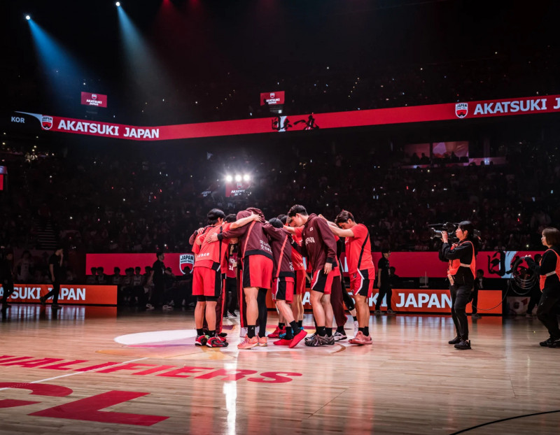 日本隊捍衛主場。（取自FIBA官網）