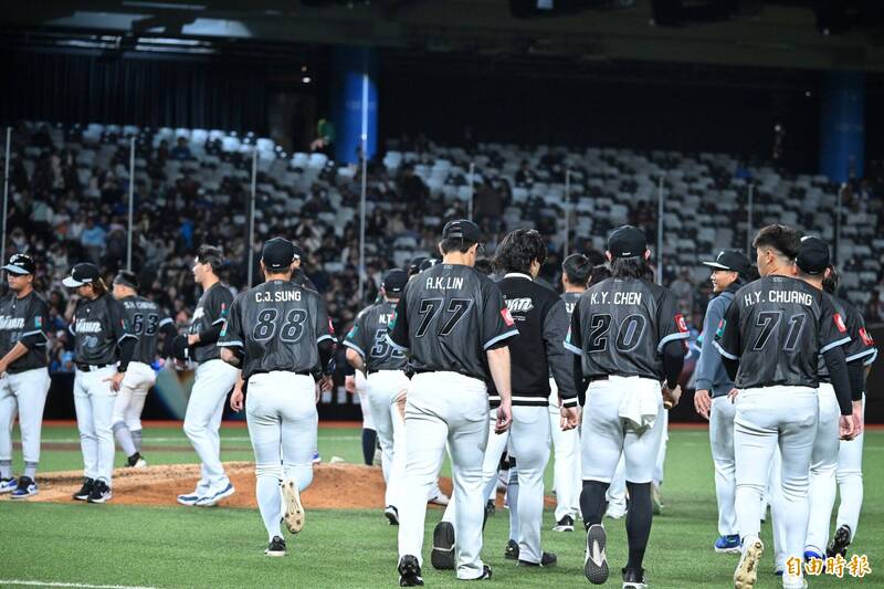 台灣隊。（記者陳逸寬攝）