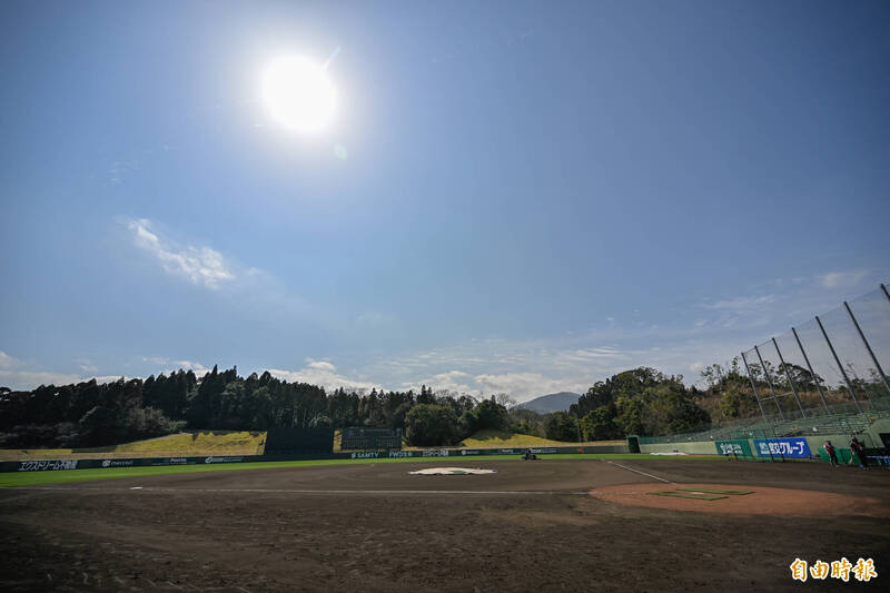 宮崎清武棒球場。（特派記者陳志曲攝）